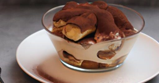 Domácí tiramisu s mascarpone