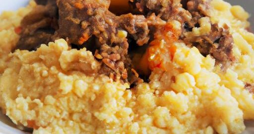 Egyptský kuskus s hovězím masem