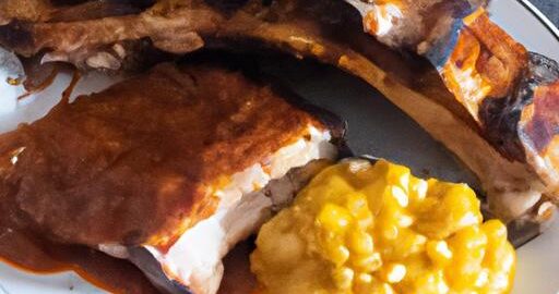 Bourbonové žebírko s kukuřicí