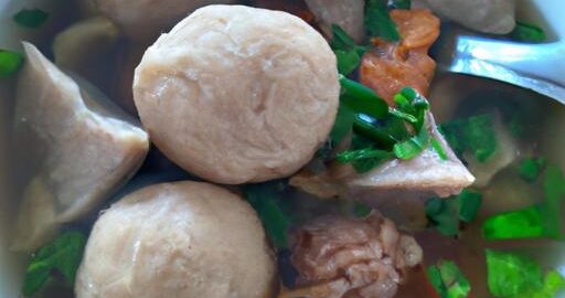 Bakso – tradiční indonéský polévkový pokrm