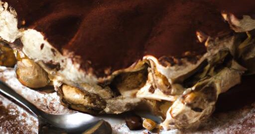 Italské tiramisu s mascarpone a kávou