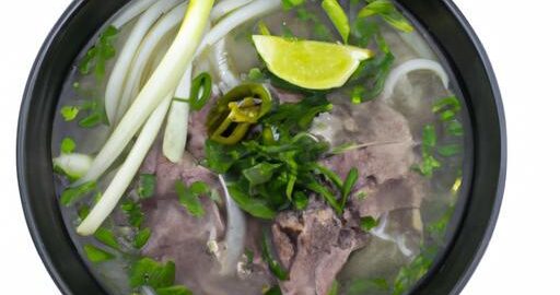 Phở Bo- Vietnamská hovězí polévka