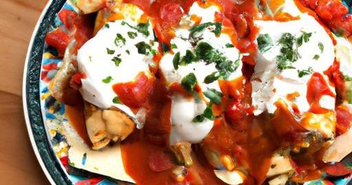 Kuřecí enchiladas s omáčkou salsa