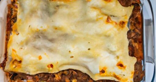 Italské lasagne s hovězím masem