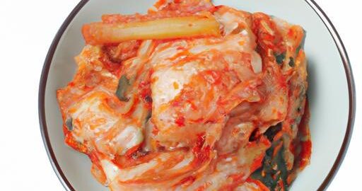 Kimchi, tradiční korejský fermentovaný zelí