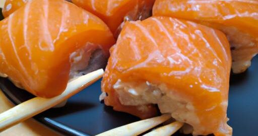 Rychlý sushi z lososa