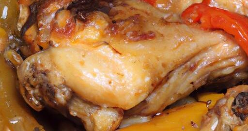 Kuře na paprice se slepicemi