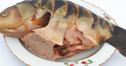 Kapr na kyselo s uzeným