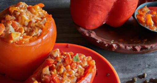 Plněné papriky z Peru