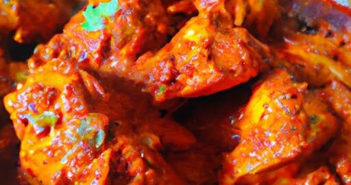 Pikantní kuřecí masala Tikka