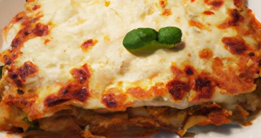 Vegetariánská lasagne se zeleninou