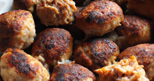 Masové kuličky se zapečenými plackami