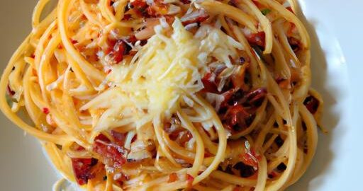 Parmezánové špagety s pancettou