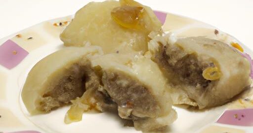 Bramborové knedlíky plněné uzeným