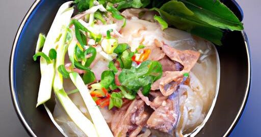 Hovězí pho s čínským zelnem