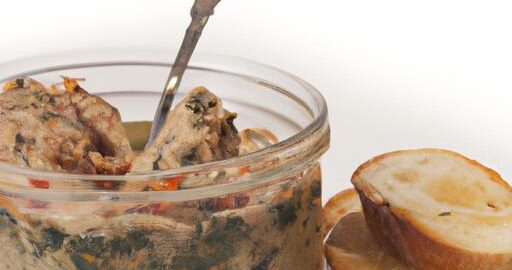 Kuřecí rilettes s bylinkami