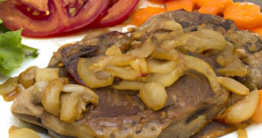 Telecí steak na šalotkové omáčce