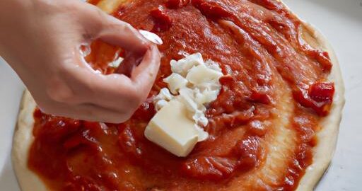 Pizza Margherita postup