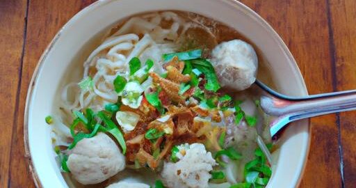 Bakso – indonéské nudlové polévka