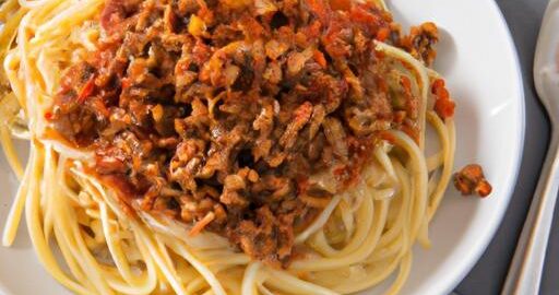 Ragu Bolognese S špagetami