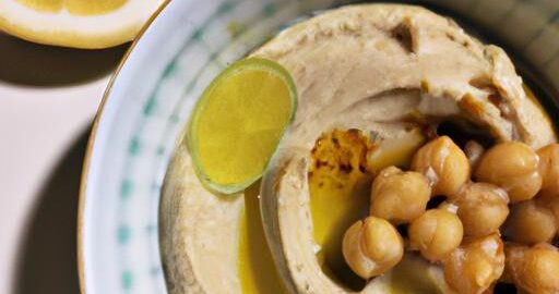 Hummus s cizrny a citrónem