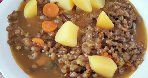 Guláš z čočky s bramborem