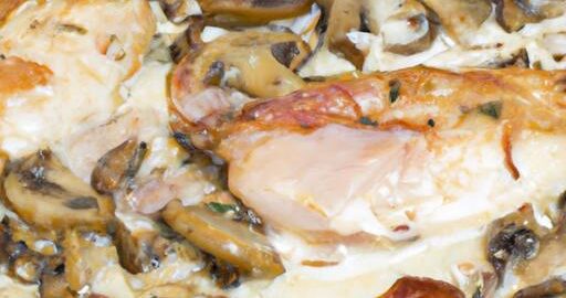 Kuřecí saltimbocca s žampiony