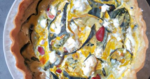 Zeleninový quiche s ricottou