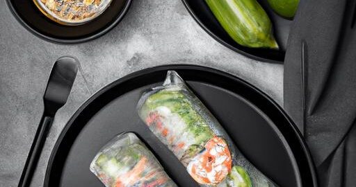 Vietnamské jarní závitky s dipem