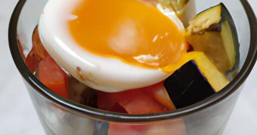 Ratatouille s vajíčky na skleničku