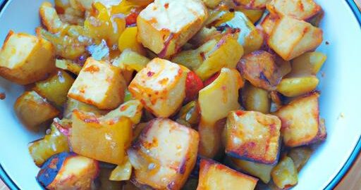 Kung Pao Tofu s brambory