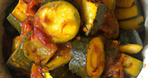 Marocké koflíkové tajine cukety