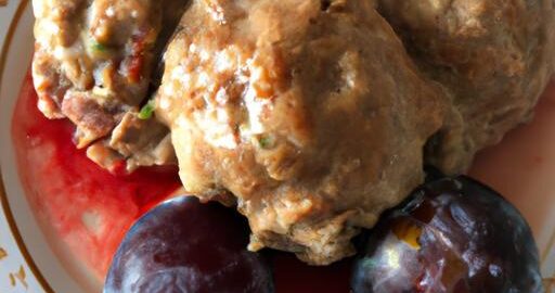 Knedlo-vepřo-zelo se švestkami