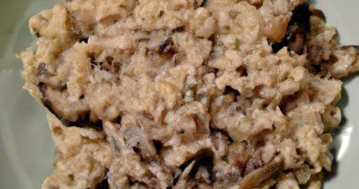 Klasické italské rizoto s houbami