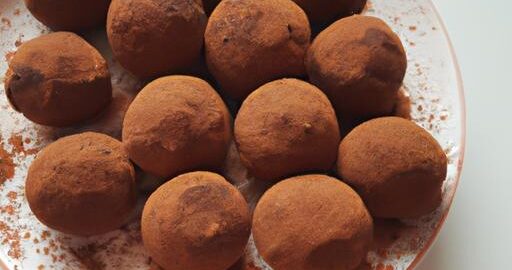 Brigadeiros s kakaovým práškem