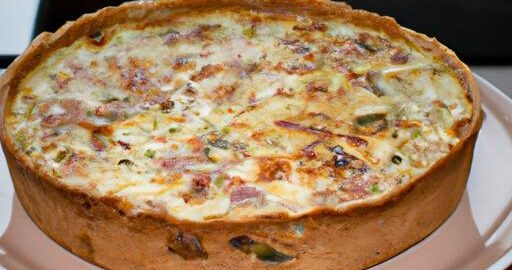 Quiche Lorraine s vepřovým masem