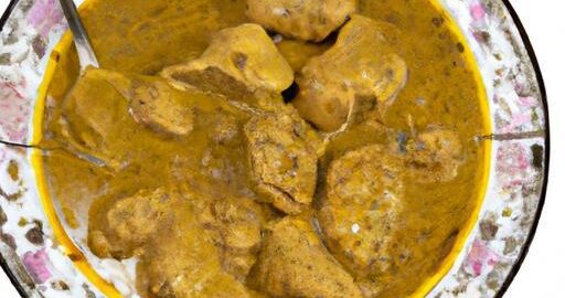 Kuře Korma s mandlovou omáčkou