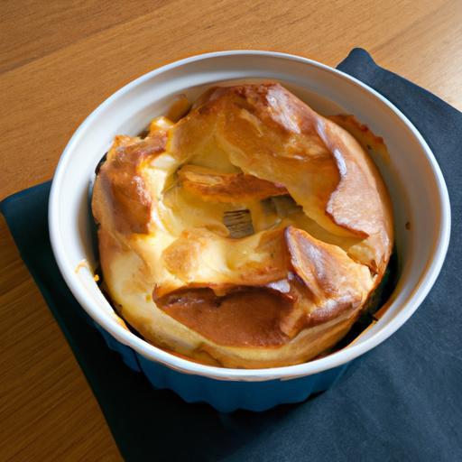 Soufflé s gruyère sýrem