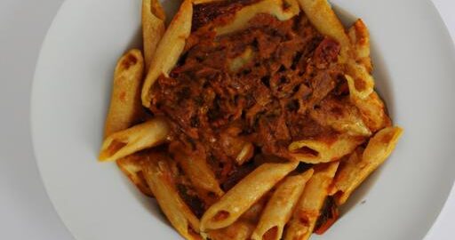 Penne al ragù bolognese