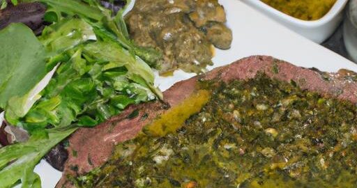 Argentinské steak s chimichurri