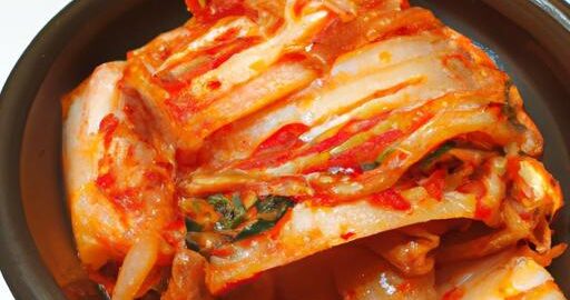 Korejské kimchi z čínského zelí