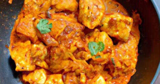 Pikantní kuřecí tikka masala