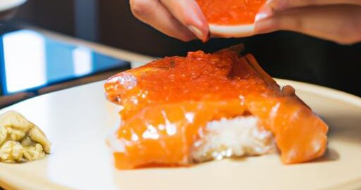 Sushi s lososovým tartarem