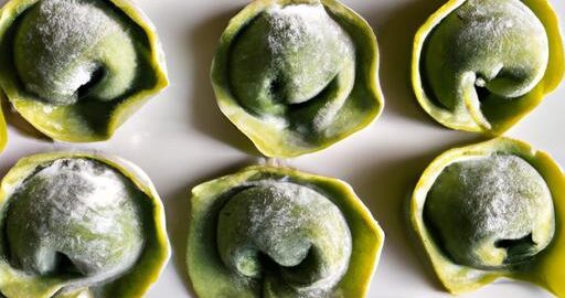 Italské ravioli s ricottou a špenátem
