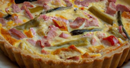 Quiche Lorraine s míchanou zeleninou