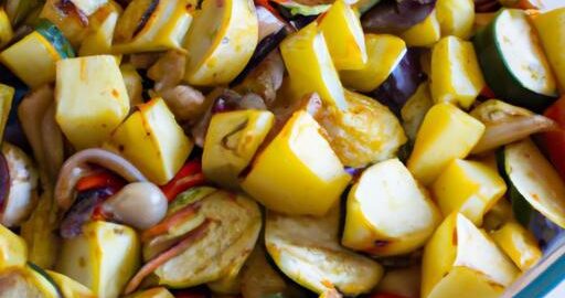 Ratatouille pomocí pečené zeleniny