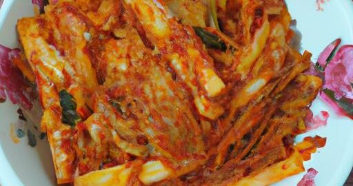 Kimchi zelí s chilli a rybím těstem