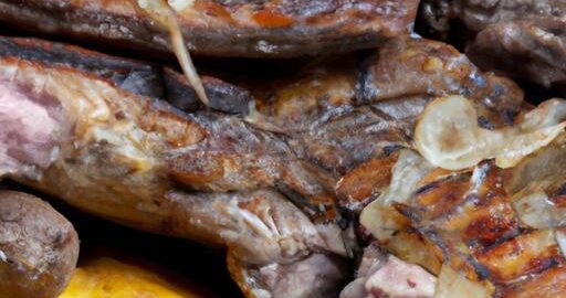 Asado z argentinského grilu