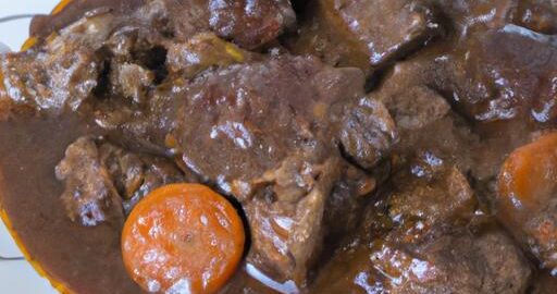 Beef bourguignon s červeným vínem