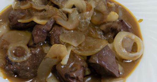 Hovězí Bourguignon s cibulí